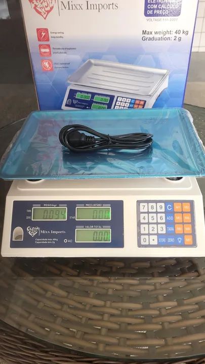 NOVA na CAIXA ZERADA BALANÇA DIGITAL TEMOS SERVIÇO DE ENTREGA 