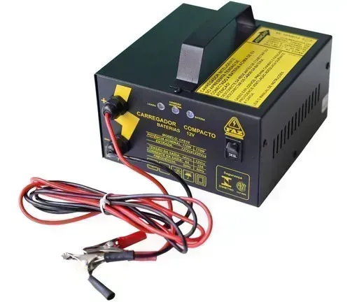 Carregador De Bateria Automotivo 12v 10a Fazendeiro Bivolt