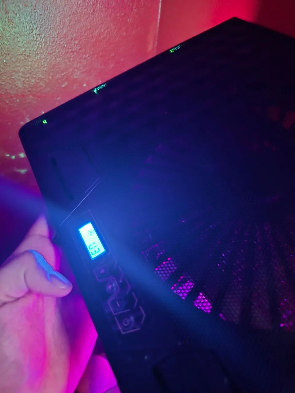 Base para Notebook Gamer NBC510BK, até 17,3" VENDO OU TROCO - Foto 4