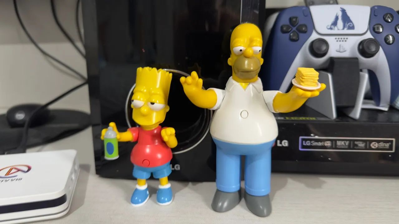 Bonecos Simpsons - Homero e Bart - Foto 2