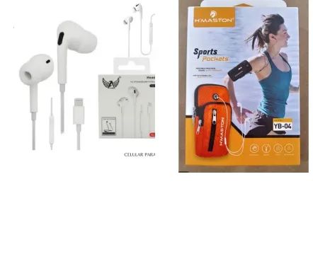 Braçadeira Suporte Braço com fone de ouvido 