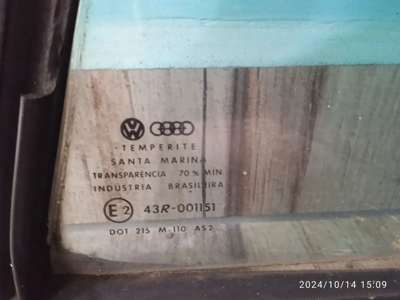 Vidro Traseiro VW VoyageQuadrado  - Foto 3