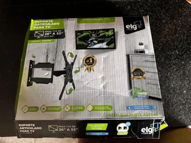 Suporte articulado para TV de 26 a 55 polegadas