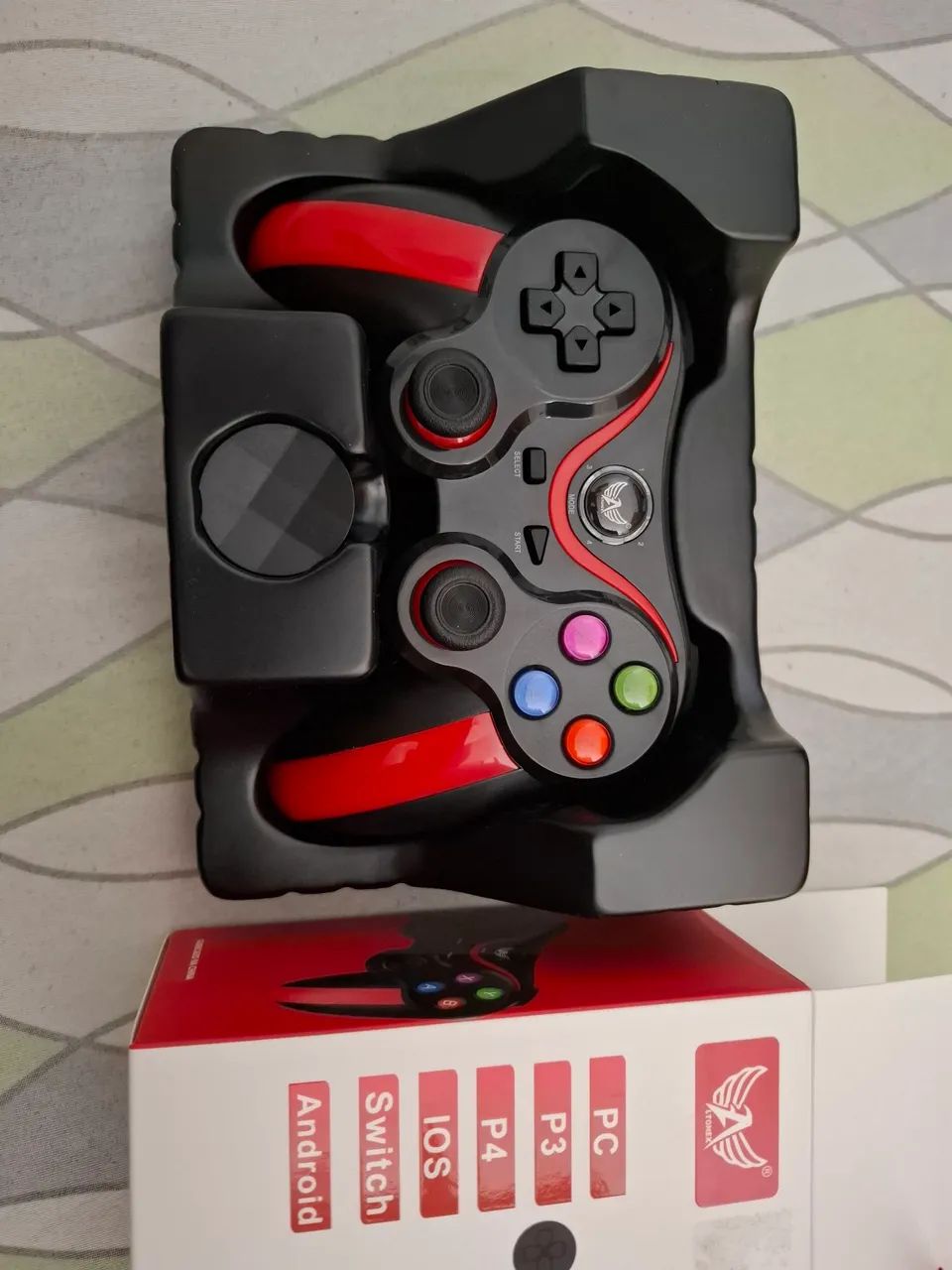 Controle sem fio para PC, PS3, PS4, Switch, Android e iOS