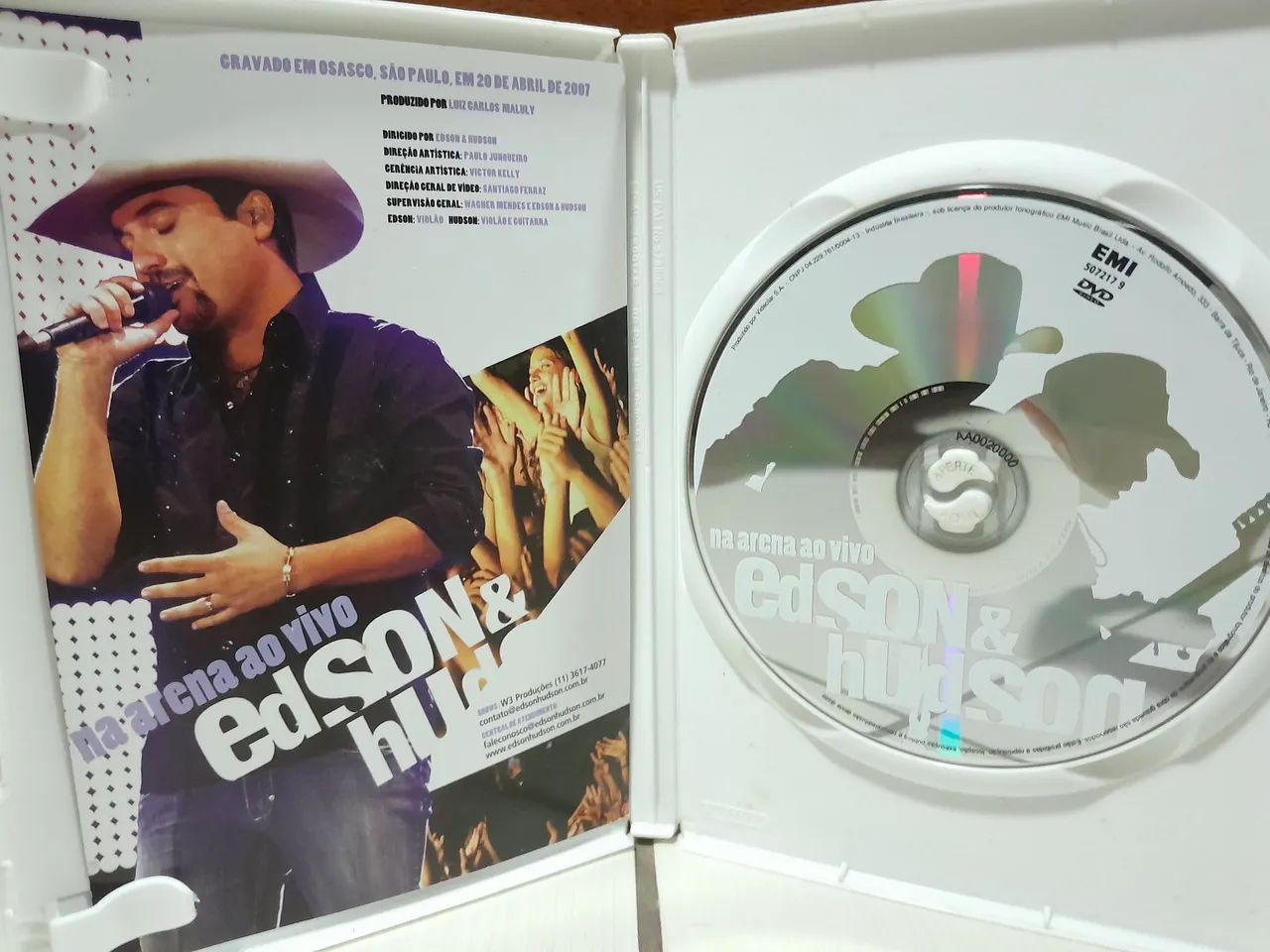 Edson & Hudson - Na Arena Ao Vivo - DVD Original - Foto 3