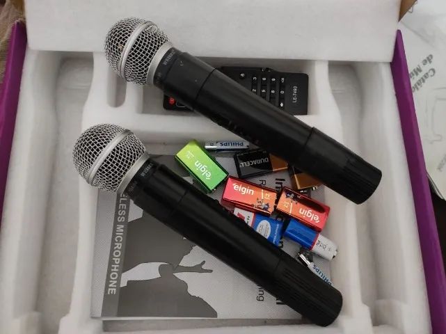 Promoção Videokê BERZEK Starsing (c/ Pontuação) 02 Microfones. 7.978 Músicas. Tenho a Nota - Foto 6