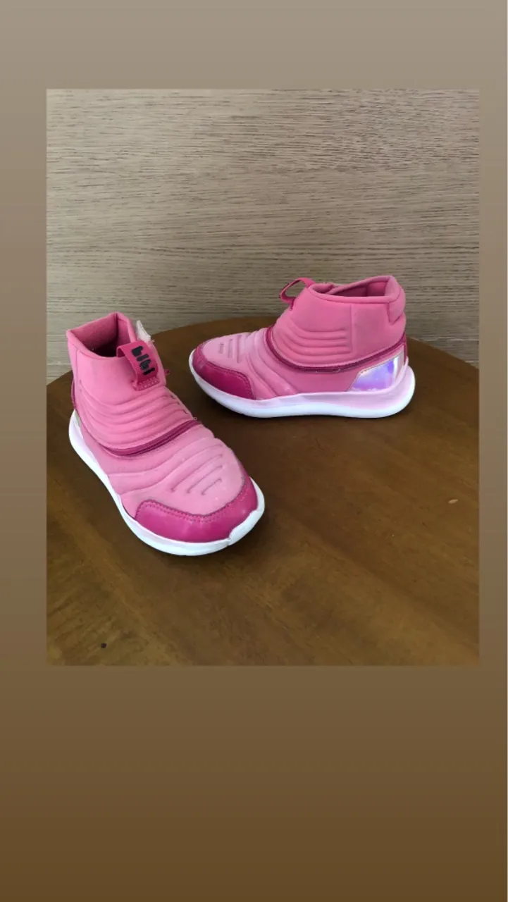 Bota Infantil da Bibi Número 28