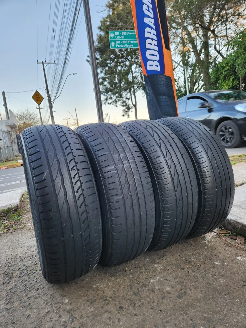 Jogo de pneus aro 15 185/65 ! Bridgestone