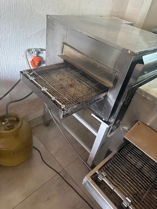 Forno a gás de esteira para Pizza Industrial - Foto 2