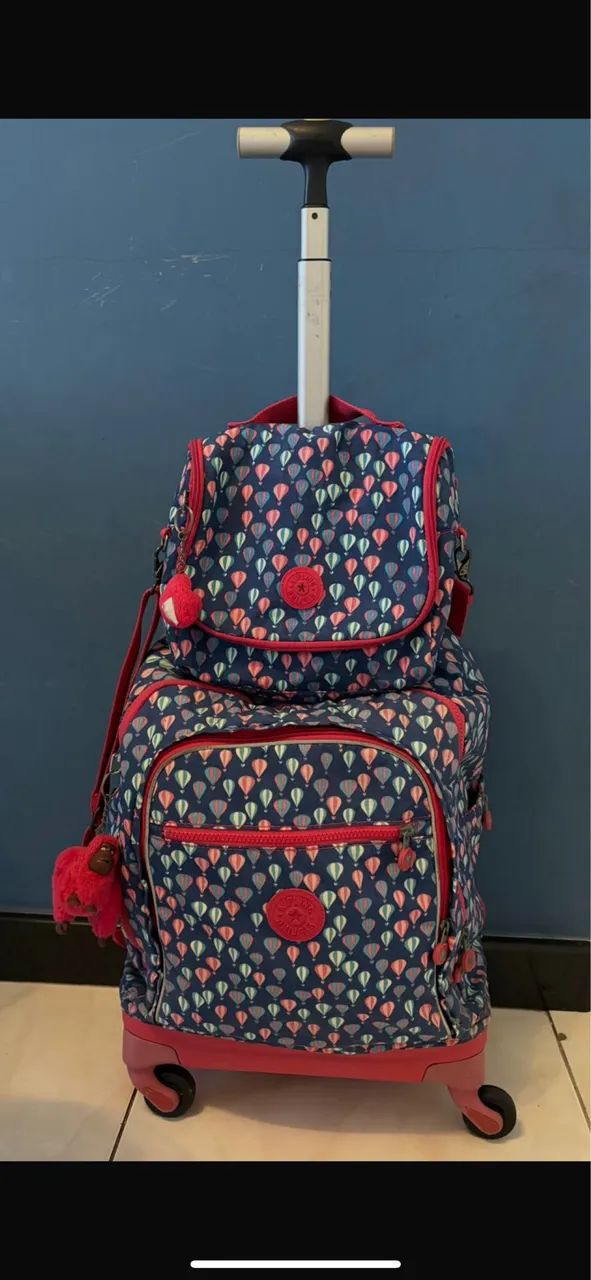 Mochila e lancheira da Kipling original 
