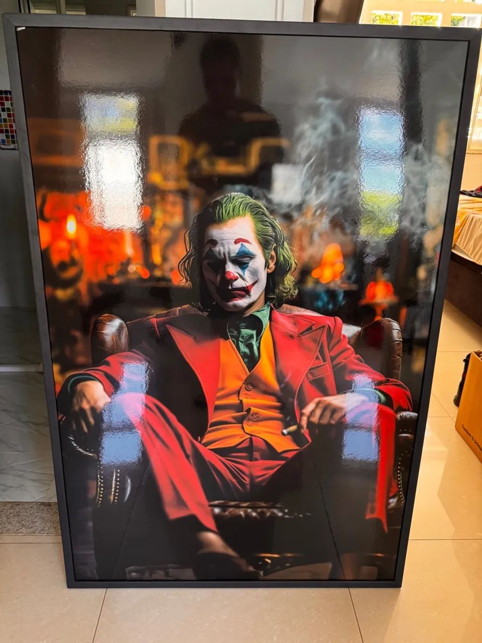 Quadro decorativo: Coringa Pensativo