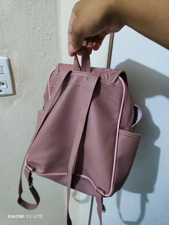 Mochila Feminina Rosa - Foto 2
