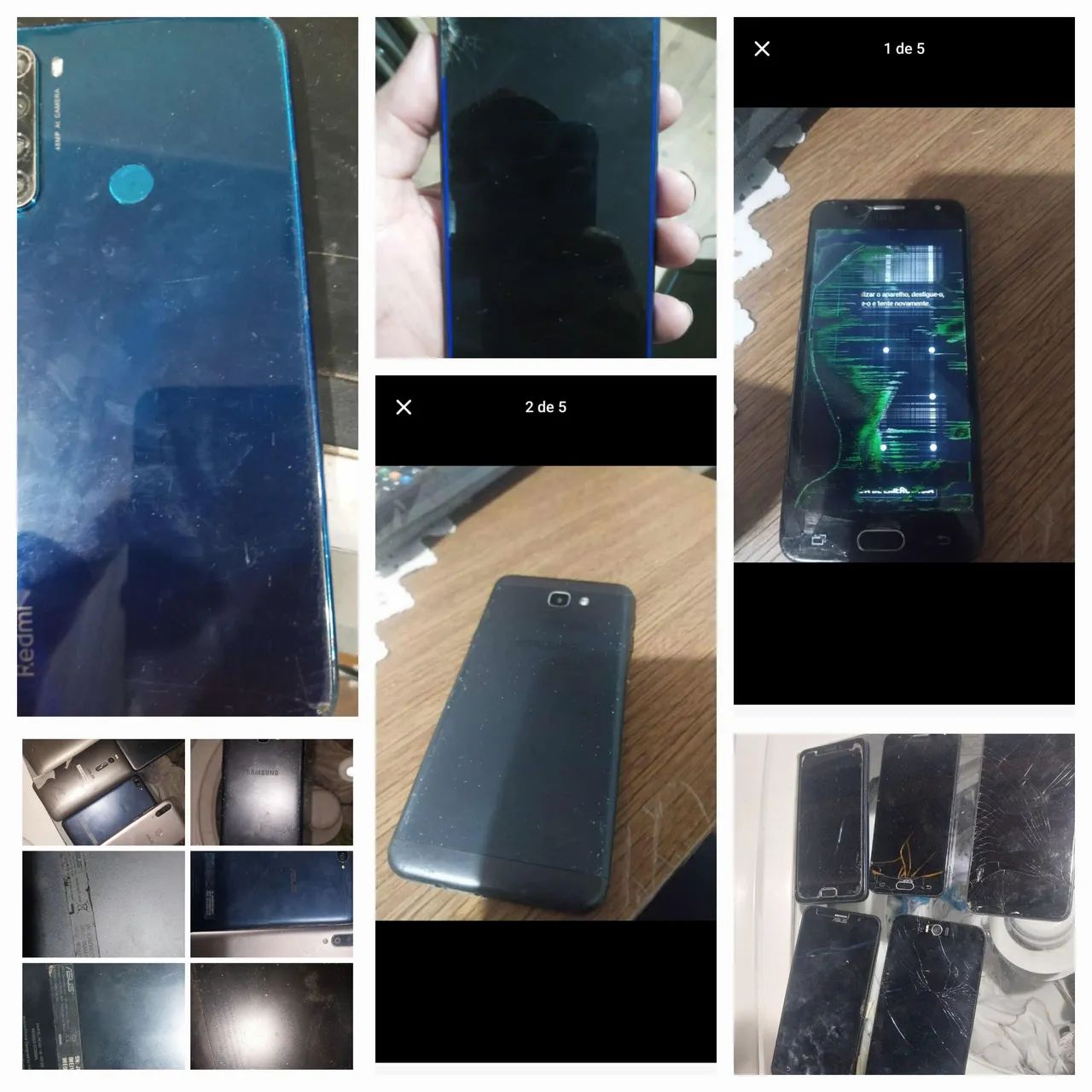 Peças de celulares Asus - Diversos modelos - Foto 2