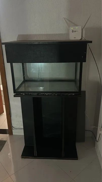 Aquário completo para peixes