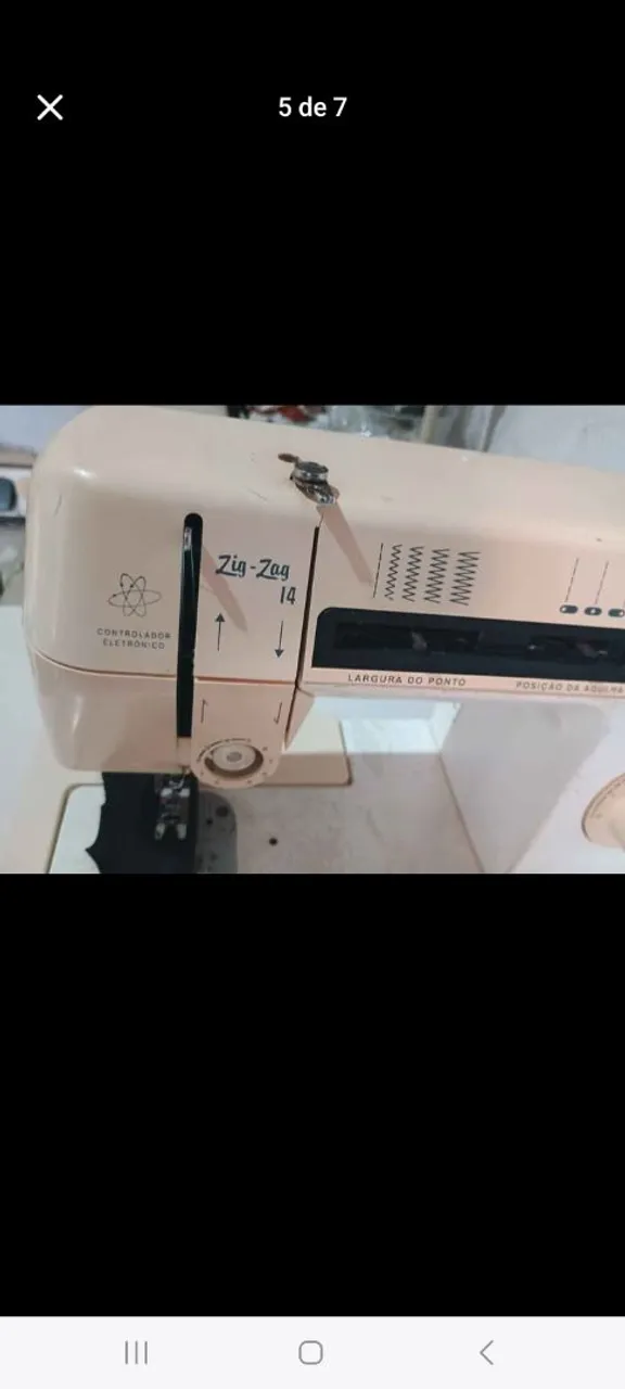 Máquina singer seme nova