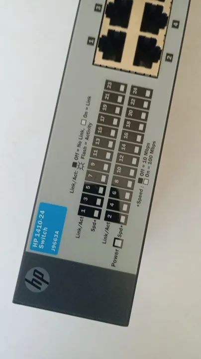Switch HP 1410-24  24 Portas Gigabit