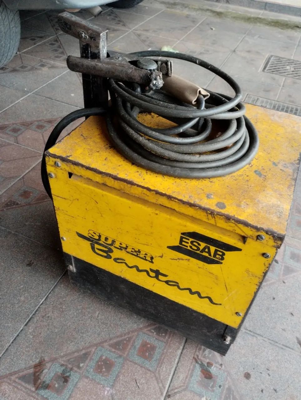 Máquina de solda Esab 250 serralheiro completa. - Foto 2