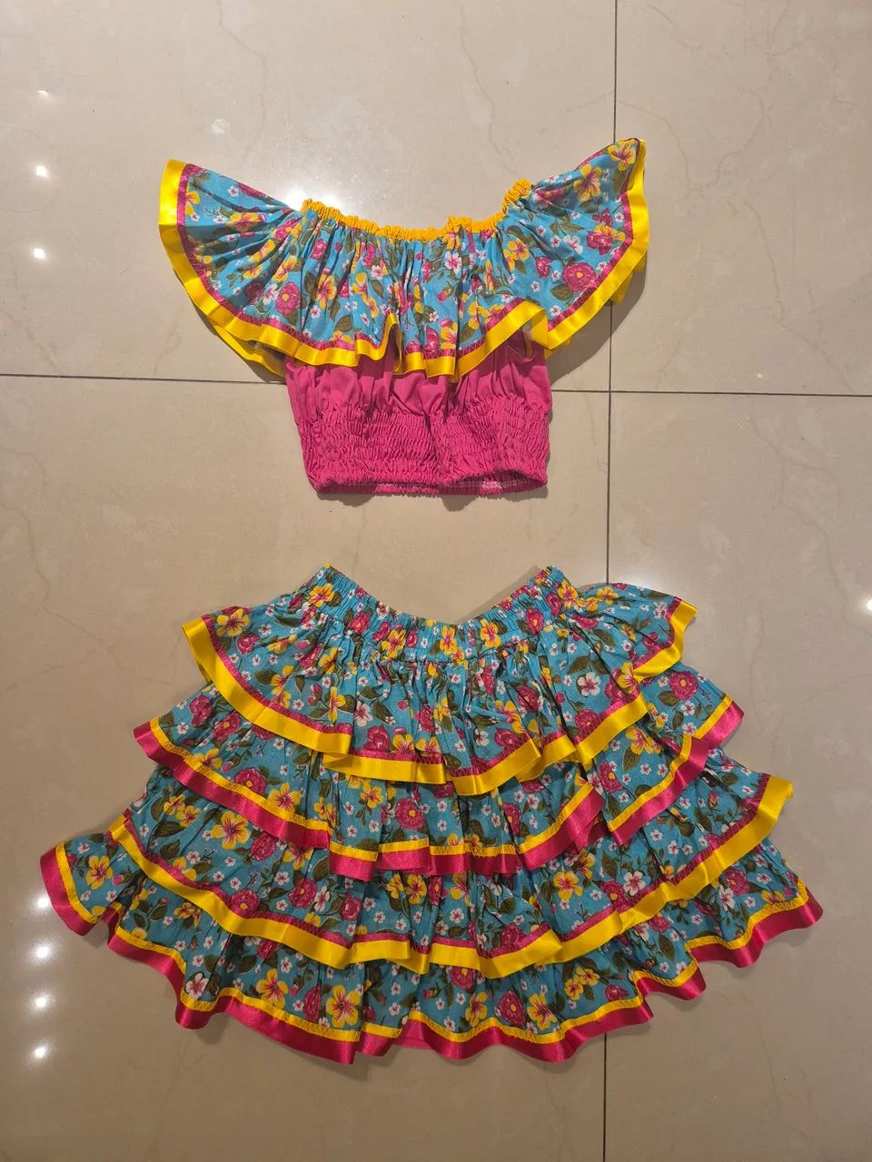 vestido Festa Junina tam 8/10