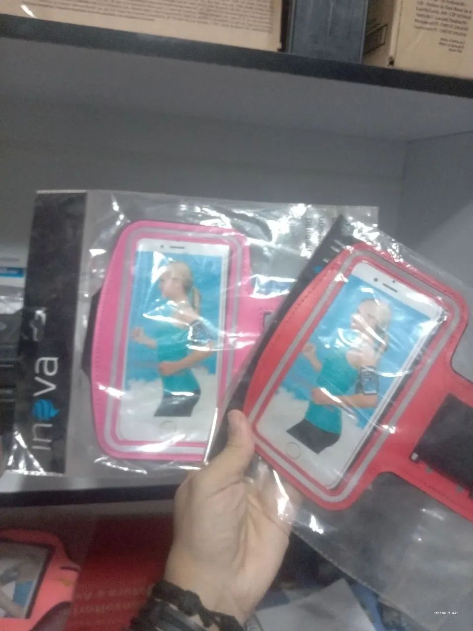 Braçadeira pra Celular até 6,5 Polegadas - Foto 2