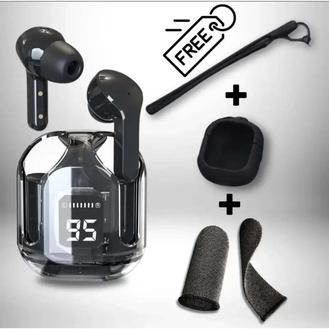 Fones de Ouvido Bluetooth TWS com Display Digital - Novo - Foto 2