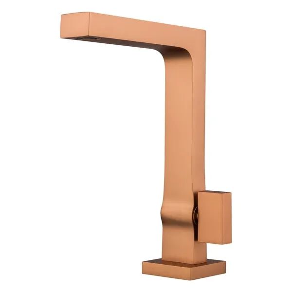 Torneira Para Banheiro de Mesa Rose Fosco Horus Fani Rose Matte *Peça de Mostruário 
