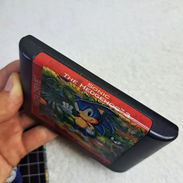 Sonic The Hedgehog 3 Completo Mega Drive - Tectoy. Lindo! Sega - Foto 5