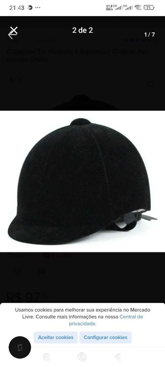 Capacete de hipismo n 58 - Foto 2