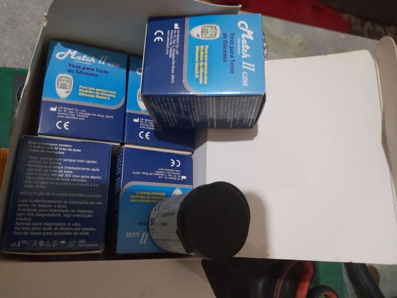 Tiras para Teste de Glicemia Match II - 50 tiras