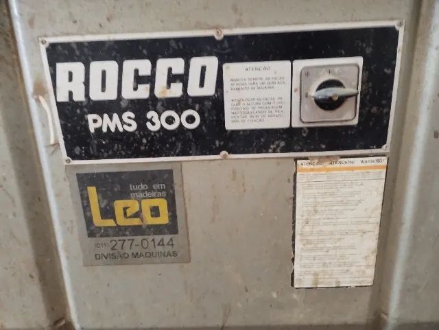 Plaina desempenadeira para madeira ROCCO PMS 300 - Foto 6