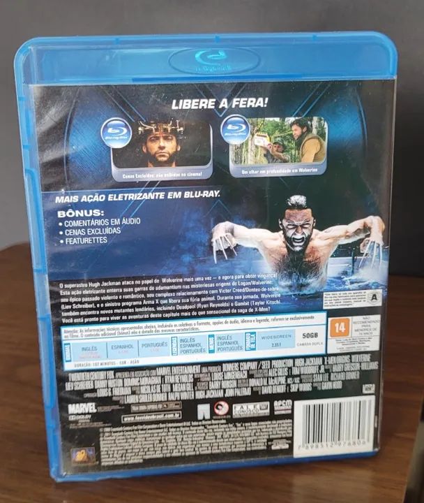 Bluray Original FIlme Wolverine Origins X-Men - Foto 4