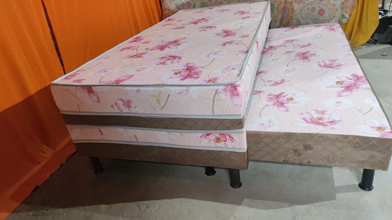 Bicama box solteiro com cama Auxiliar - Nova - Foto 2