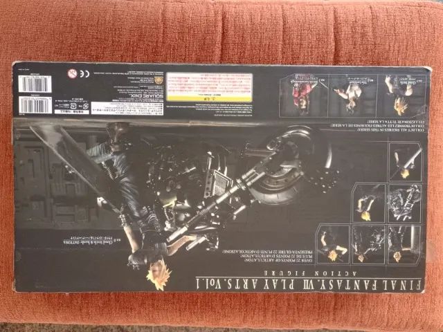 ACTION FIGURE MOTO DAYTONA FINAL FANTASY ITEM DE COLECIONADOR - Foto 3