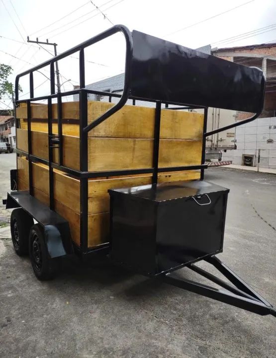 Fabricamos Carretinha Para Carga Viva (Cavalo) Com nota Fiscal!