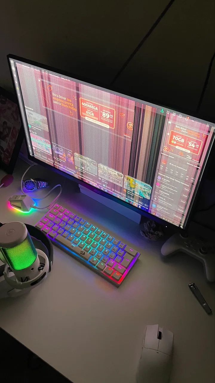 AOC 24-inch 165hz Monitor with Defect64231139079938120