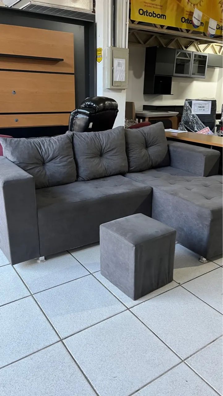 Sofá 3 Lugares com entrega grátis  - Foto 2
