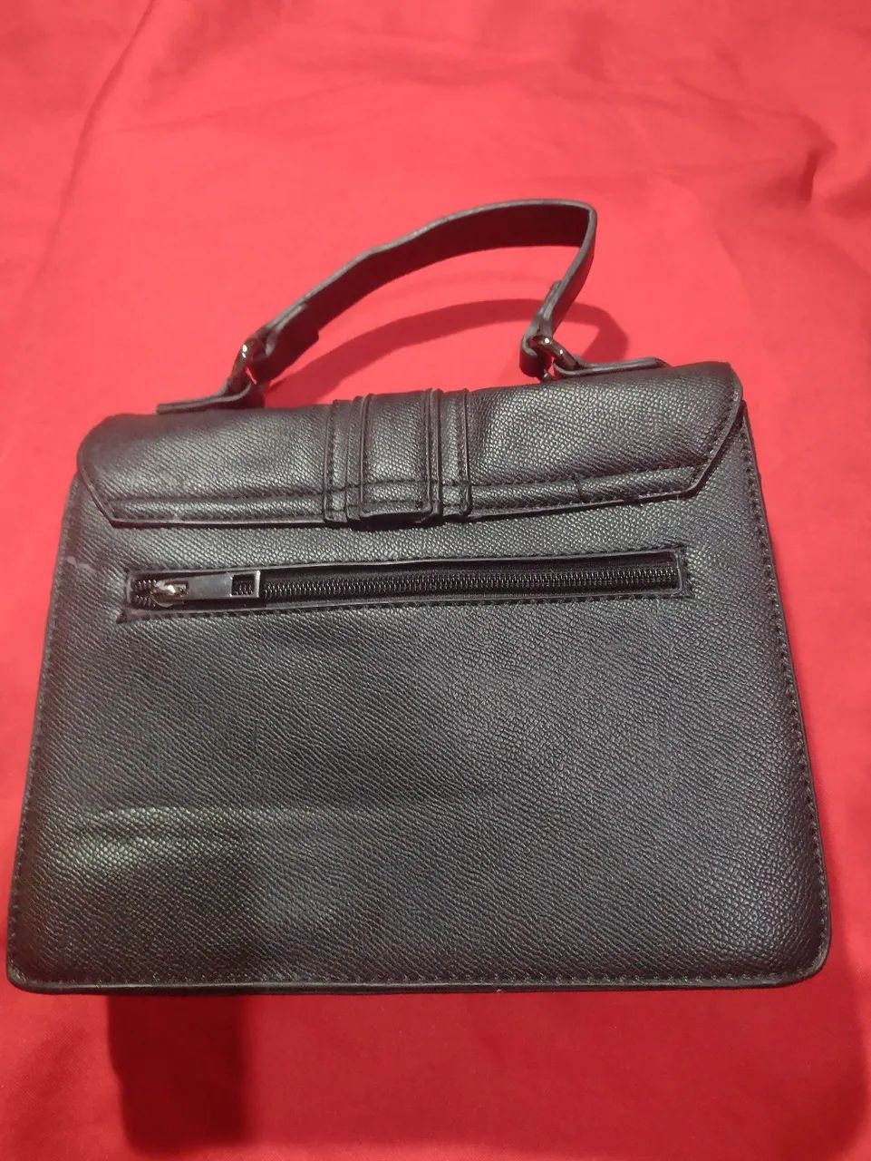 Bolsa de mão preta da marca Sonho dos pés  - Foto 2