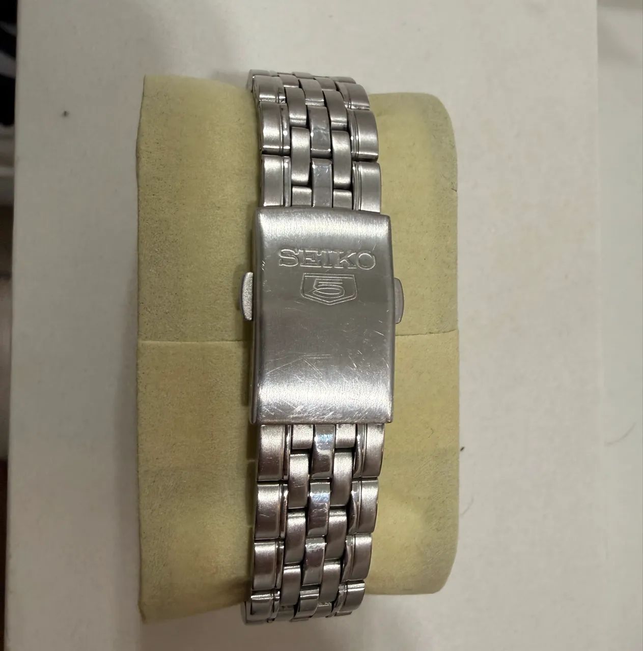 Relógio (SEIKO 5) automático fundo branco  - Foto 3