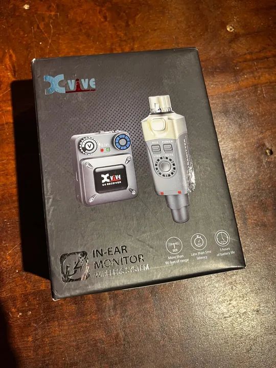 Xvive U4 sistema de monitoramento sem fio In-ear - Foto 6