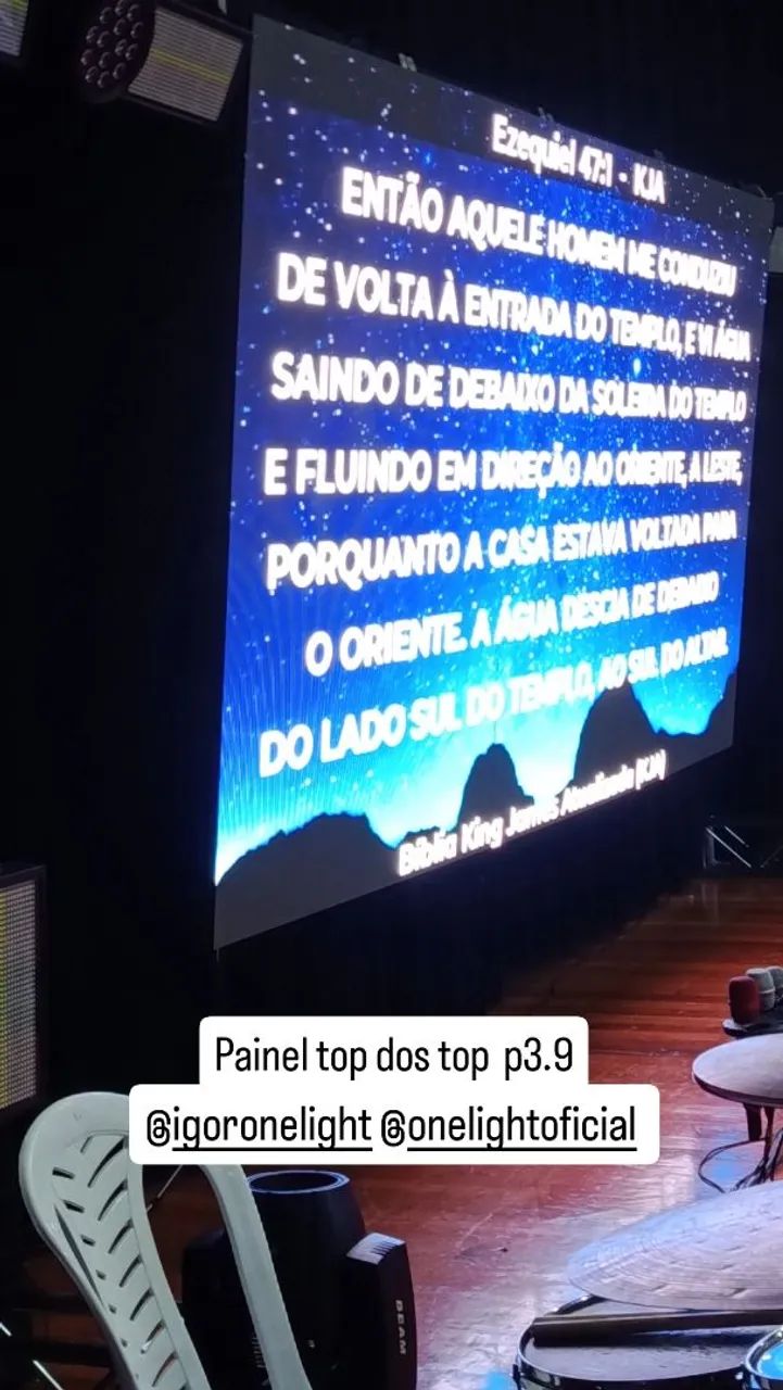 Material para eventos,som palco, iluminação, painel de Led  - Foto 5
