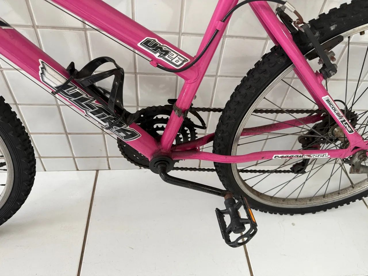 Bicicleta aro 26 Rosa - Foto 3
