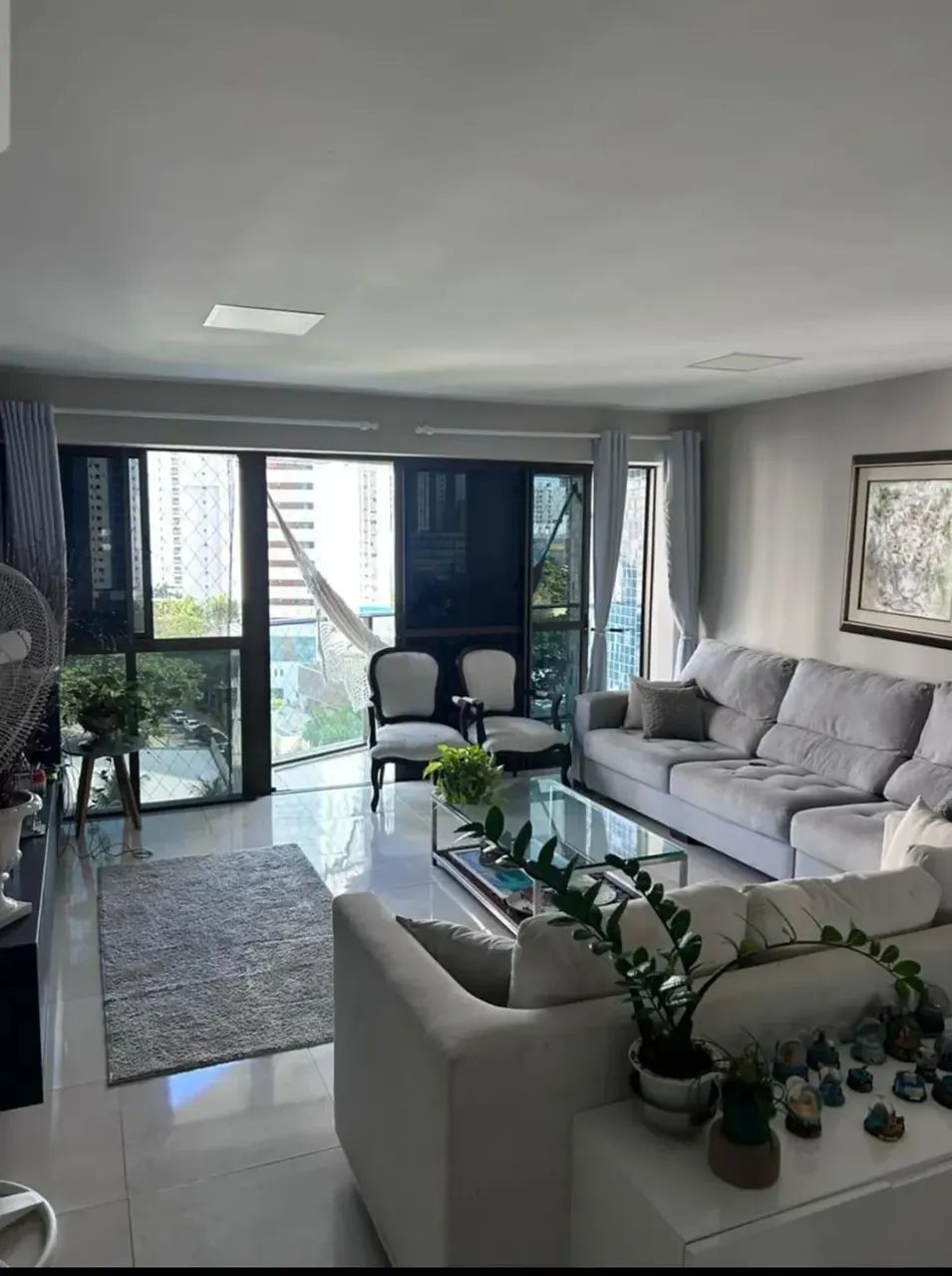 Aluguel Belíssimo Apt 140m² Mobiliado e Projet, 4 qts 3 Sui 2Vgs, Lazer Comp em Boa Viagem