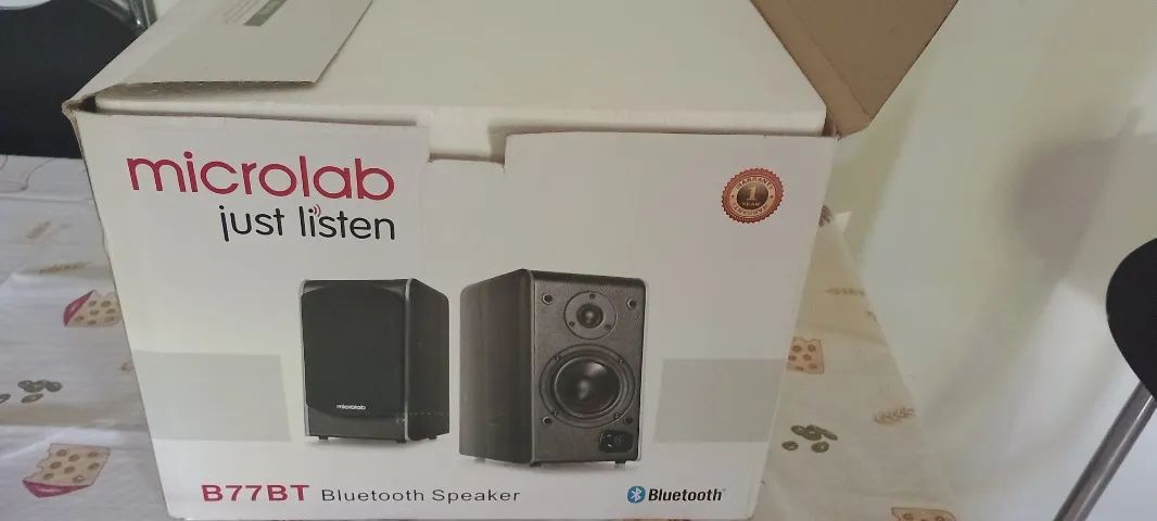CAIXAS DE SOM MICROLAB B77BT NOVAS (NA CAIXA  - Foto 3