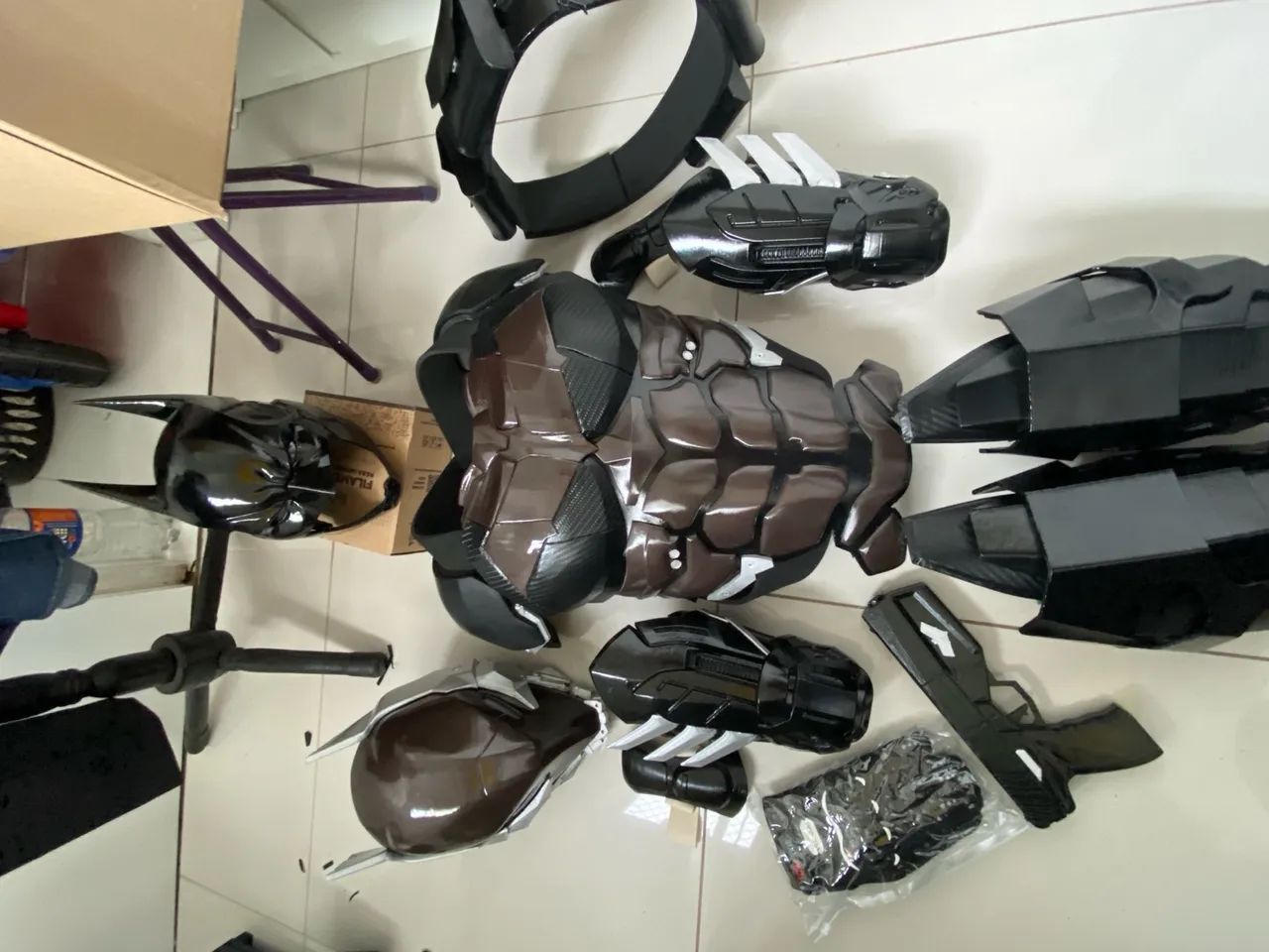 Fantasia Batman réplica - Colecionadores e Cosplay - Foto 4