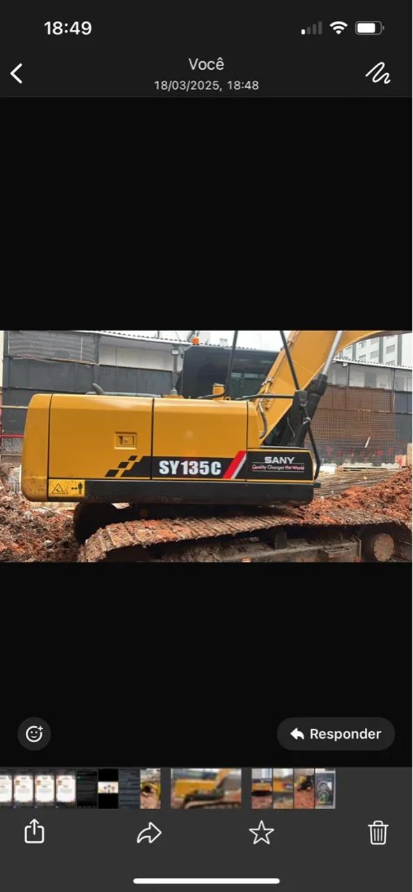 Venda ESCAVADEIRA SANY 13,5T a 2023 - Foto 4