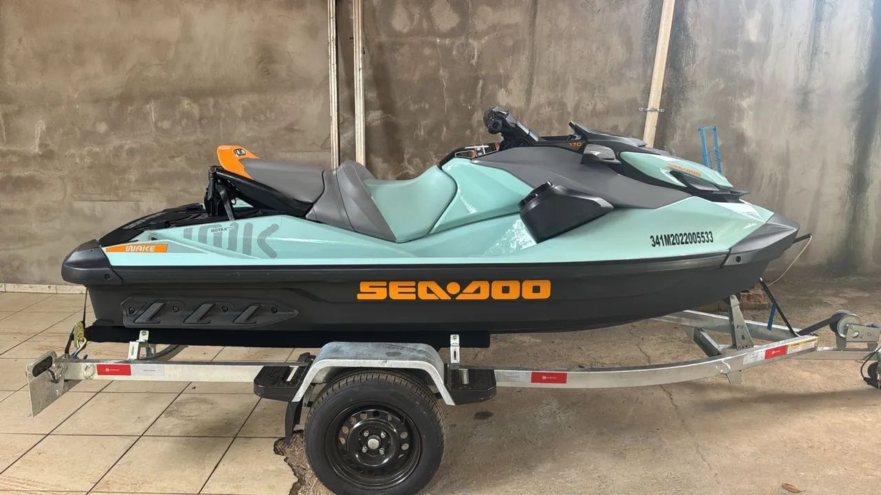 Jetski Seadoo Wake 170 2022 com 90horas . - Foto 5
