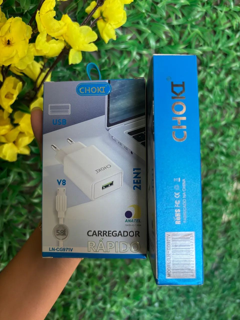Carregador USB-V8 5.8A CHOKI - Foto 2