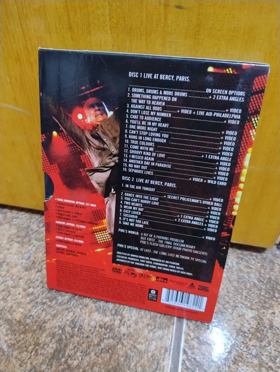 DVD duplo Phil Collins finally... the first farewell tour - Foto 4