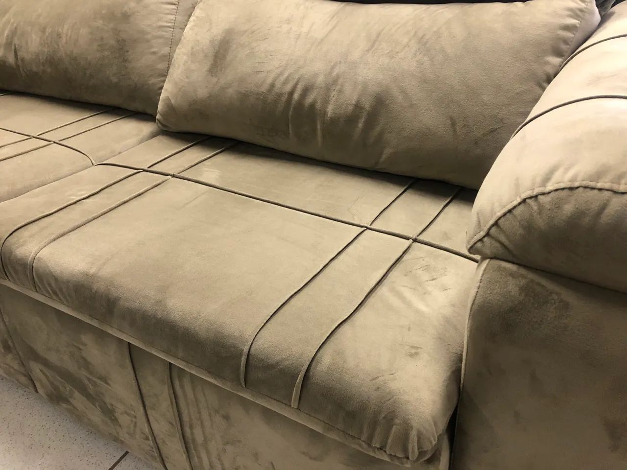 Sofá retrátil e reclinável NOVO ENTREGAMOS  - Foto 3