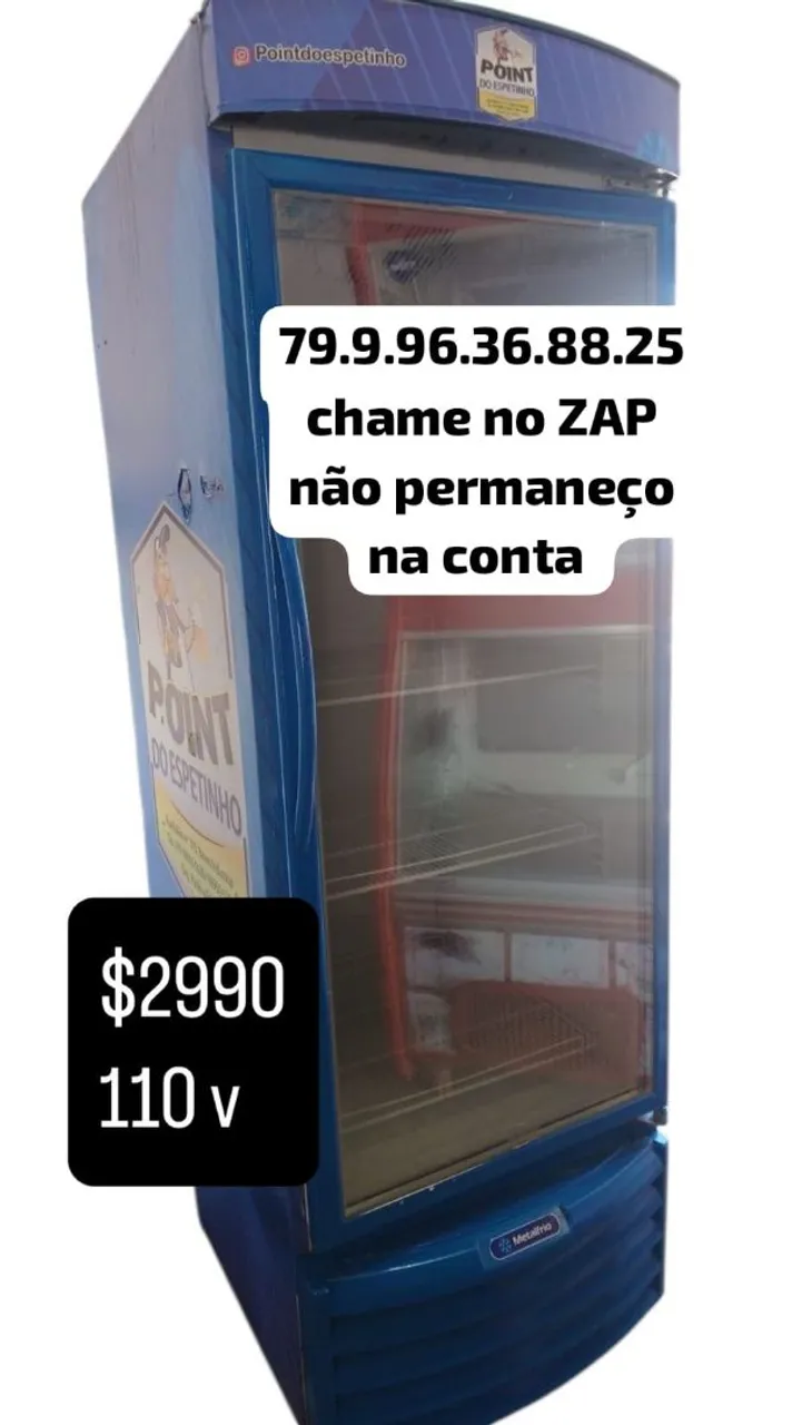 Expositor refrigerado Industrial- 110v