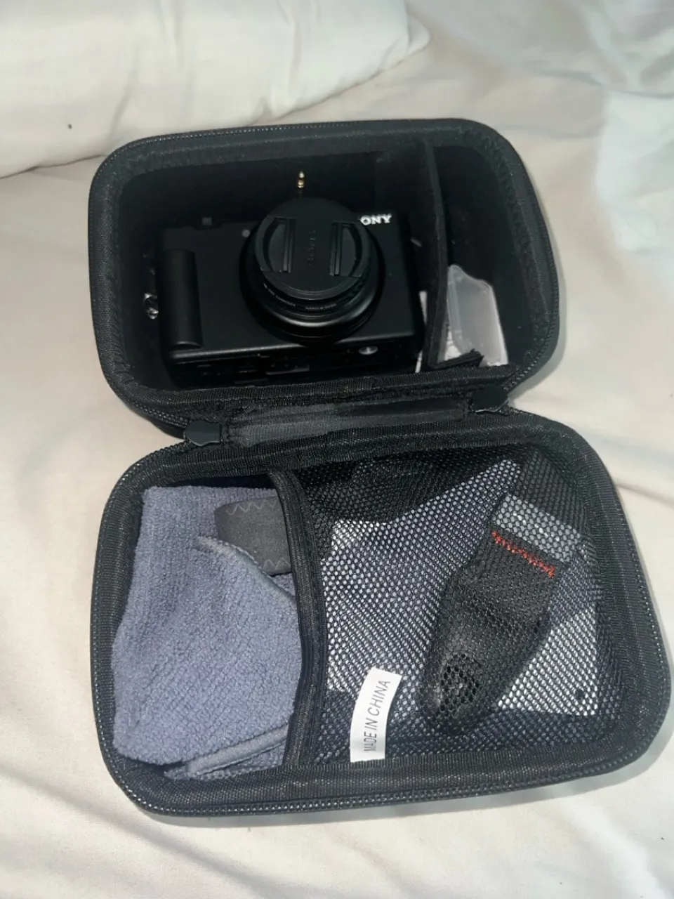 Sony ZV-1f + acessórios